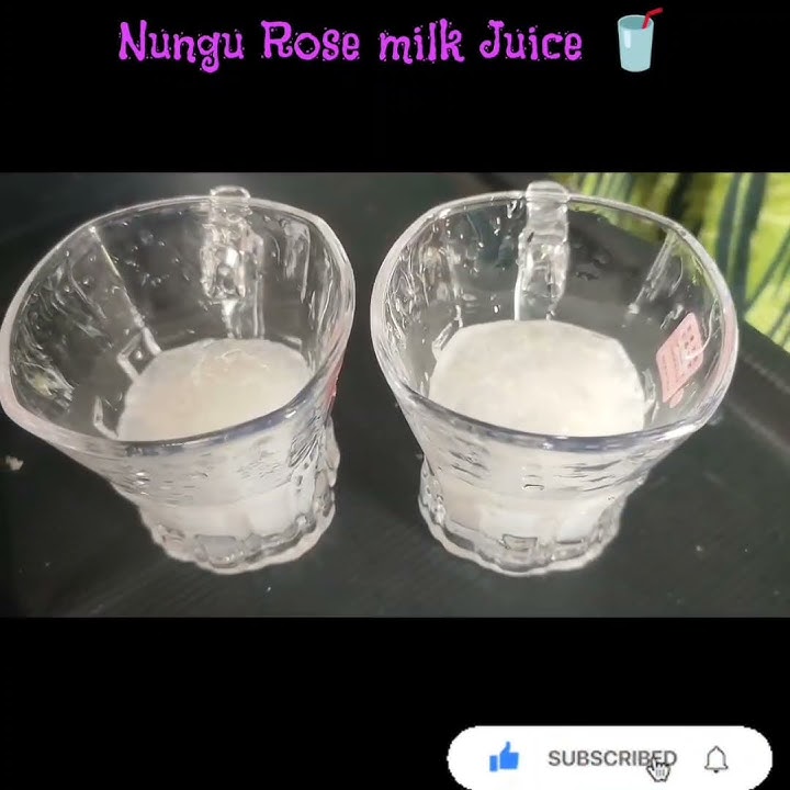 🍹 Summer 🌞 🏝️ Special  Nungu fruit🍹rose milk 🥤🩷