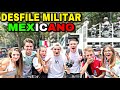 VIVIMOS el DESFILE MILITAR MEXICANO 🇲🇽 POR PRIMERA VEZ 😱 **no me esperaba esto**