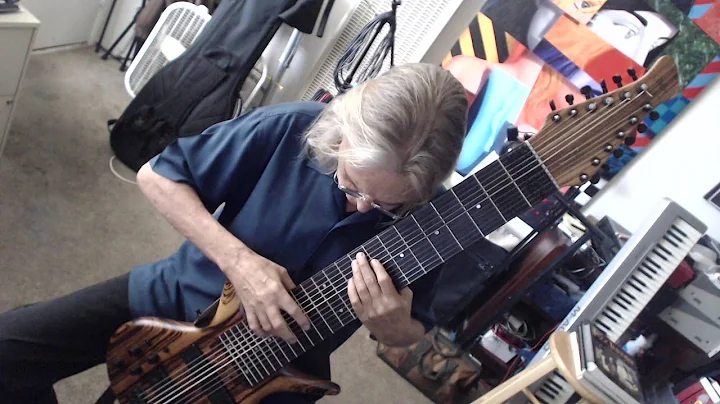 Randy Strom -Warr Guitar- Blue Bosa
