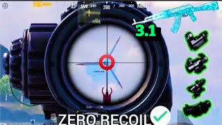 AKM New Zero Recoil sensitivity ✅ After Update 🔥AKM zero Recoil Gyroscope |