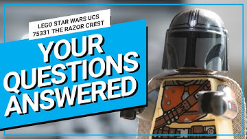 UCS Razor Crest: your questions answered!