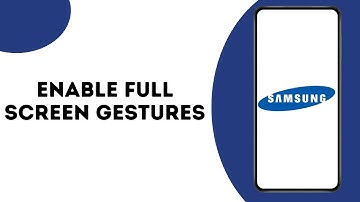 How to Enable Full Screen Gestures on Android ?