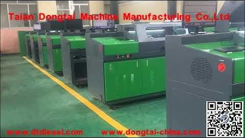 CR 815 Common Rail Injector and Pump Test Bench- Piezo Injector Testing