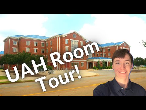 University of Alabama Huntsville Room Tour! | Vlog #01