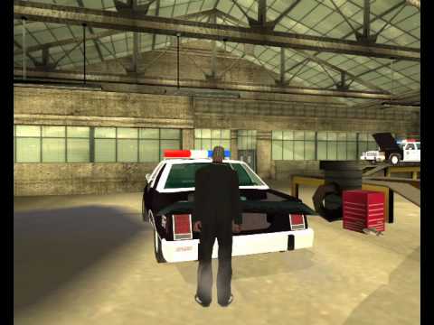 Gtasa ロスサントス警察車輌修理ガレージ Youtube