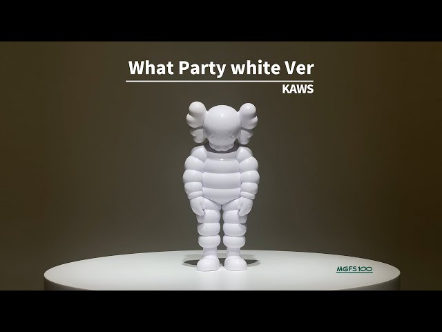 KAWS "WHAT PARTY" white ver   YouTube