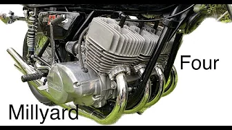 Millyard Kawasaki H2 1000 four cylinder