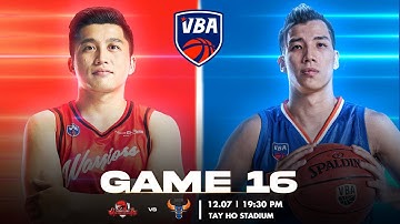 🛑 Trực tiếp VBA 2022 | 12.7.2022 | Game 16 | Thang Long Warriors vs Hanoi Buffaloes