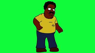 Cleveland Brown Green Screen Art By @Dul2