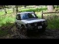 Land Rover Discovery 2 offroading at the Rover Ranch