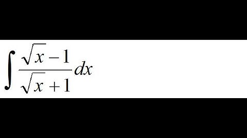 Irrational Functions Integration | Calculus Practice Problems 18