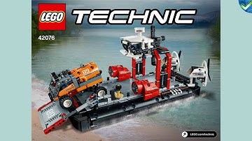42076 A Hovercraft LEGO® Technic Manual at the Brickmanuals Instruction Archive