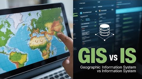 🌍 Information Systems vs GIS – The Power of Location! #remotesensing #gis #upsc #informationsystems