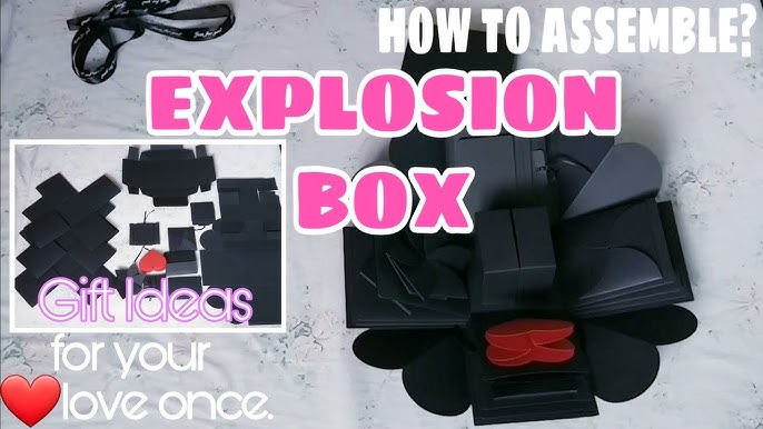 Box Explosion Gift Box Pre Assembled Diy Surprise Photo Box - Temu