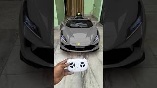 Remote Control Power Wheel Ferrari Car Unboxing And Testing With Remote Control