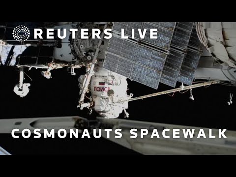 LIVE: Russian cosmonauts step out of the ISS for a spacewalk
