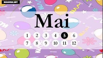 Học tiếng Pháp = Các tháng trong năm