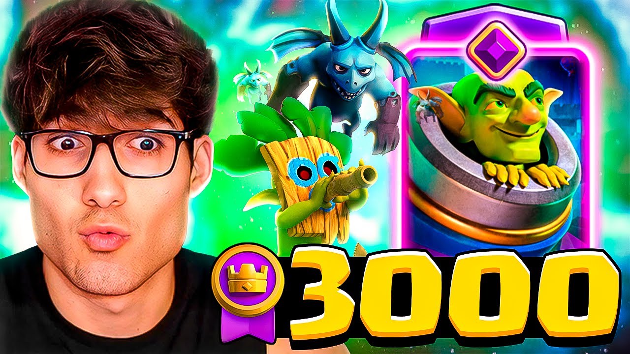 ❗EL NUEVO MAZO DE MORTERO QUE ME LLEVÓ A LAS 3000 MEDALLAS EN CLASH ROYALE 🤯 *MUY ROTO*