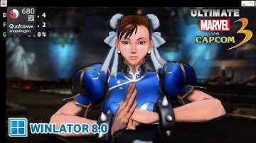 Winlator 8.0 | ULTIMATE MARVEL VS. CAPCOM 3 | Snapdragon 680