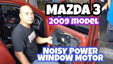 2010 mazda 3 power window motor