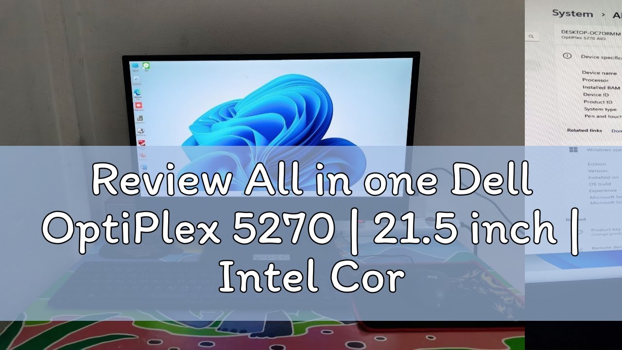 Review All in one Dell OptiPlex 5270 | 21.5 inch | Intel Core i5