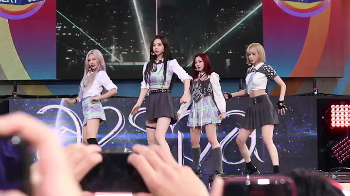 Aespa- Girls 「NY “GMA” Summer Concert Series」07082022