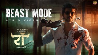 Beast Mode - Lyric Video (Hindi) | Beast | Thalapathy Vijay | Sun Pictures | Nelson | Anirudh