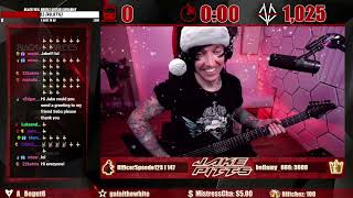 Black Veil Brides - When They Call My Name (Jake Pitts playthrough on Twitch)