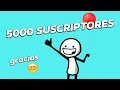 5000 SUSCRIPTORES