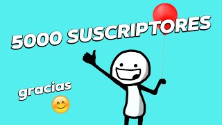 5000 SUSCRIPTORES