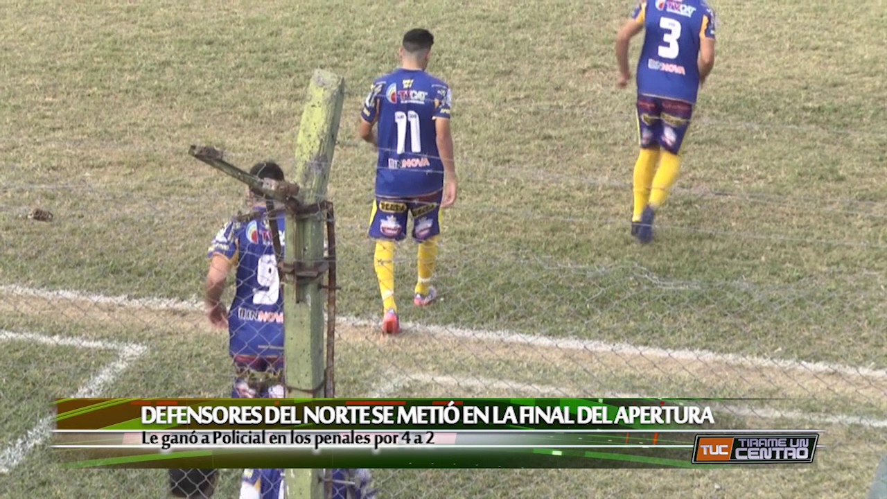 canal 7 teletica Defensores del Norte 0 - Policial 0