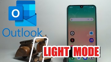 How To Light Mode In Microsoft OutLook On Android Phone