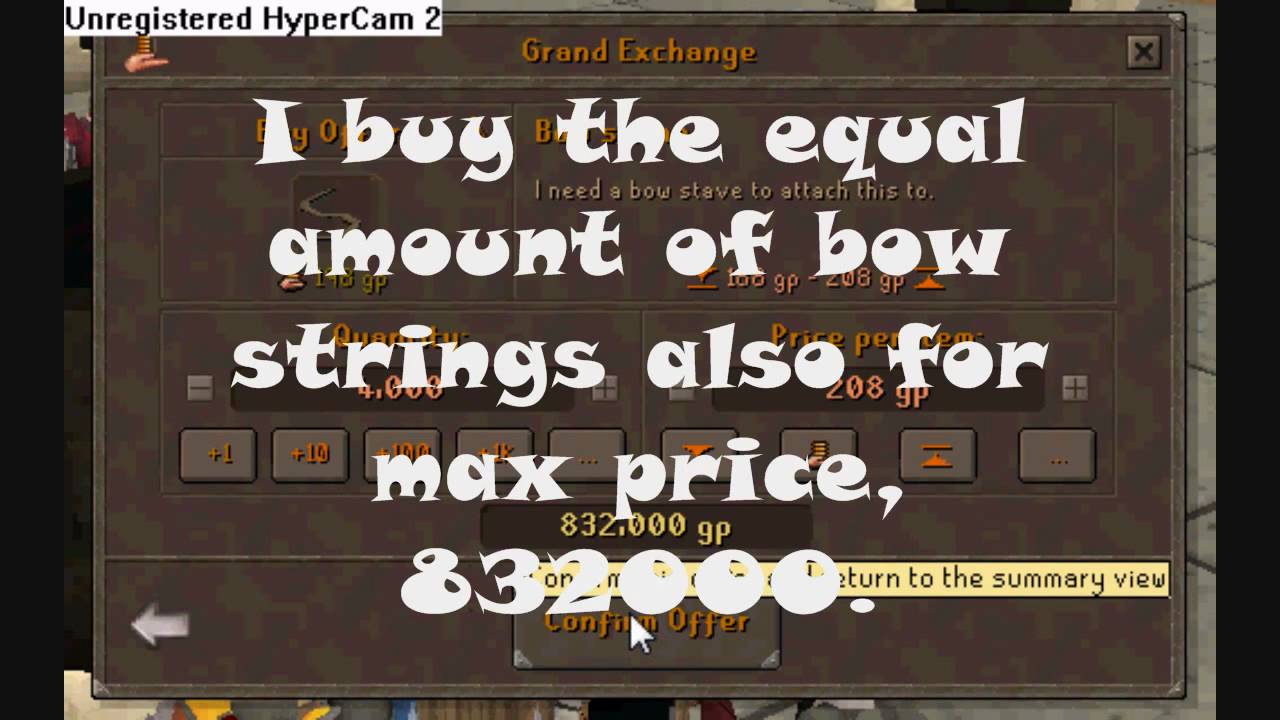 Runescape Fletching Guide (7099) YouTube