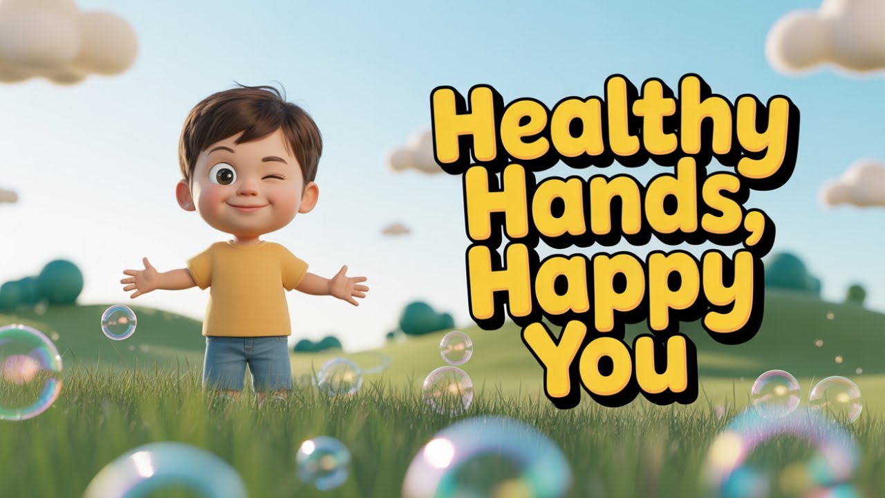 Hand Washing Song for Kids | Learn Good Hygiene | Catchy Nursery Rhymes