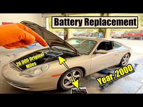 | 1999-2005 Porsche 911 Carrera Battery Replacement | Diy |