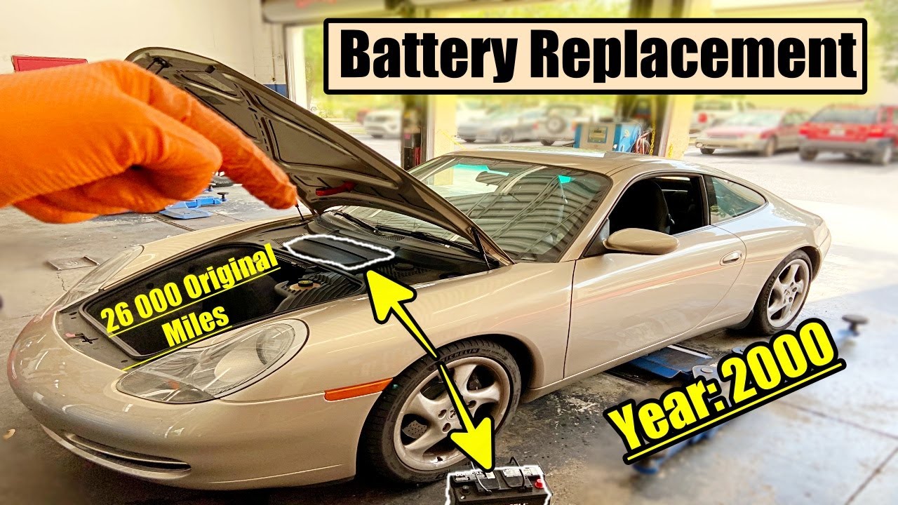 1999-2005 Porsche 911 Carrera Battery Replacement, Diy