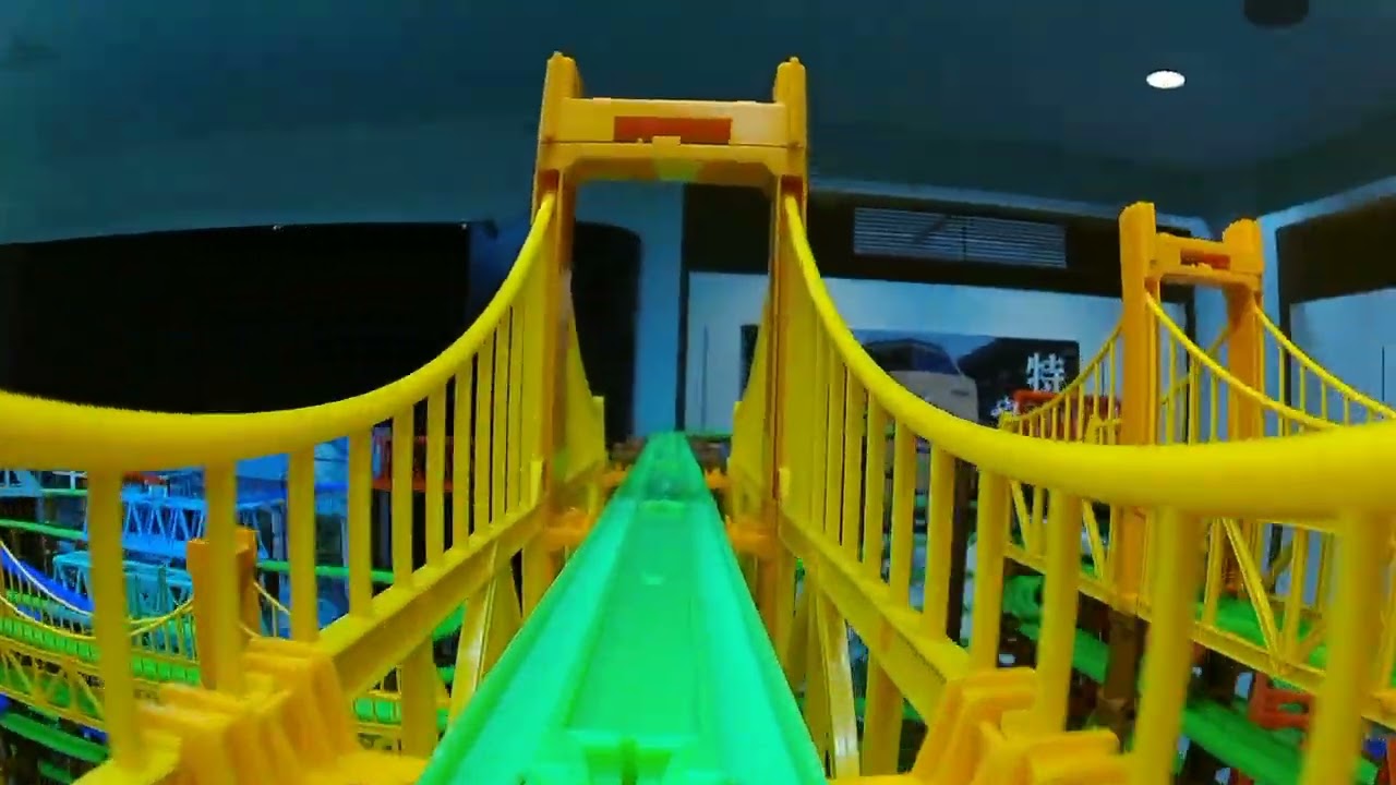 【プラレール】プラロード大鉄橋レイアウトのプラレール前面展望集