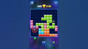 ASMR Tetris Block Puzzle Gameplay #shorts #asmr #relaxing #satisfying #146