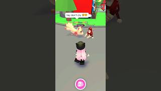 Girl MISTREATED Kitsune and Instantly REGRETS IT💔💔 Adopt Me #roblox #adoptmeroblox #adoptme #shorts