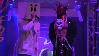 Dr. Cube gives UltraMantis Black a secret weapon [King of Trios 2008, Night 1]