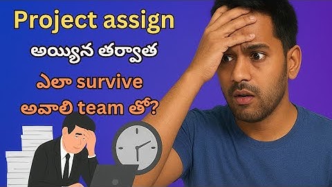 How to survive after getting a project? // Easy learning channel 