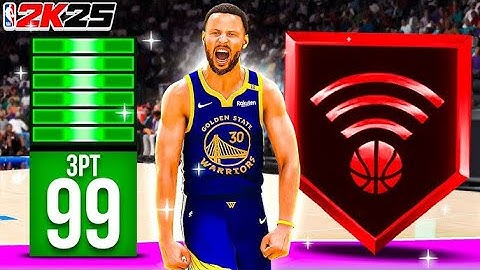 Stephen curry Sharpshooter shot Creator Build insane NBA 2k25 