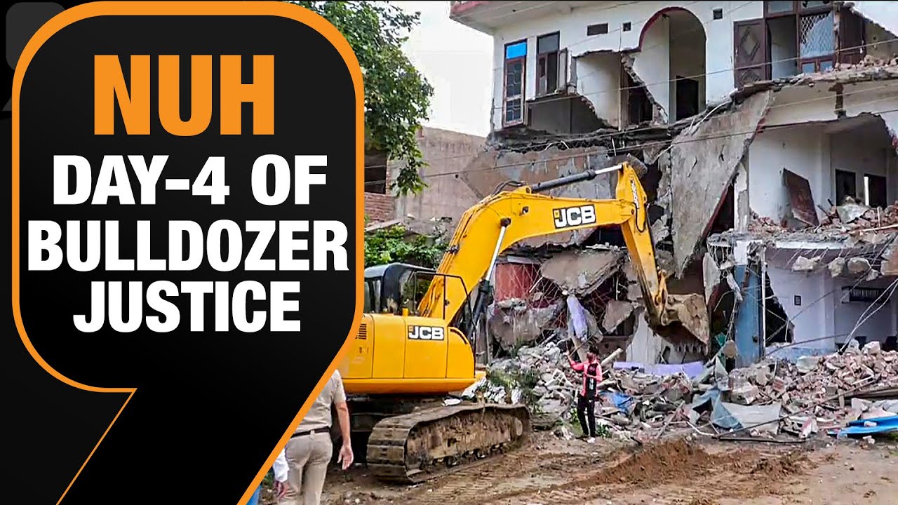 Nuh: Bulldozer Justice, 60 Structures Razed | 'Boycott Muslims' Call & Panipat Violence | News9