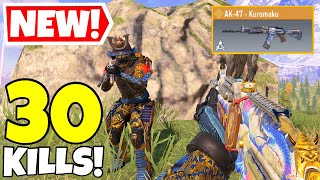 *NEW* LEGENDARY AK47 KUROMAKU + SENTINEL RECON SHOGUN GAMEPLAY IN CALL OF DUTY MOBILE BATTLE ROYALE!