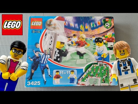 YouTube thumbnail: Lego Sports (3425) Grand Championship Cup Review from 2002!