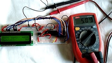 DAC MCP4921 Interfacing with PIC Microcontroller PIC16F877A