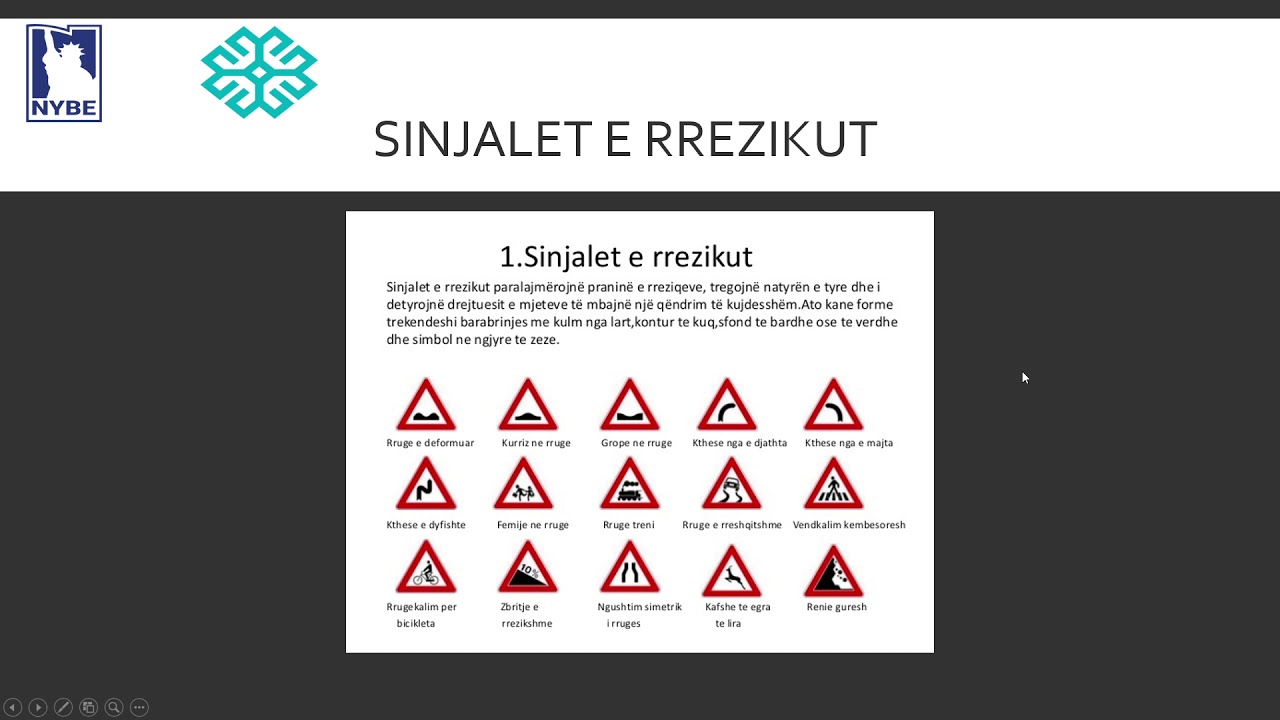 Anisa Cuni - Qytetari 4, tema: Sinjalet e qarkullimit rrugor - NYBE