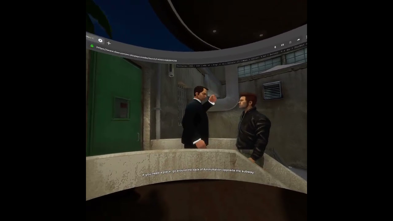 META QUEST : SERIES X GTA 3 REMOTE PLAY!