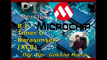 Microchip PIC Programlama Dersleri - 8.1 Timer 0 ile Karaşimşek  (KnightRider)