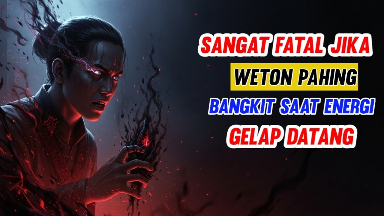 JANGAN MEMBANGUNKANNYA! Inilah Akibat Fatal Jika Weton PAHING Bangkit Saat Energi Gelap Datang